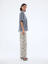 ENA PELLY - PELLY WORLD TOUR TEE - WASHED GREY