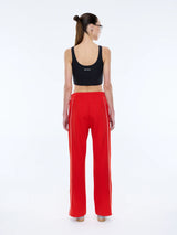 ENA PELLY - PIPER STRIPE PANT - FLAME RED