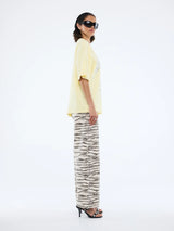 ENA PELLY - EP VARSITY TEE - PANNA COTTA