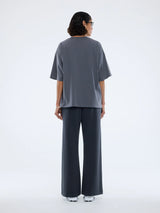 ENA PELLY - PELLY SPRAY HEART TEE - WASHED GREY