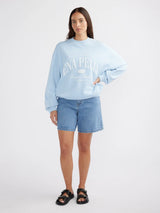 ENA PELLY - HERITAGE STUDIOS SWEATSHIRT - WASHED CAPRI