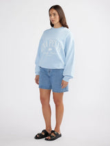 ENA PELLY - HERITAGE STUDIOS SWEATSHIRT - WASHED CAPRI