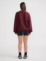 ENA PELLY - CLASSIC SPORT SWEATER - CHERRY COLA