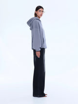 ENA PELLY - CASSIE OVERSIZED HOODIE - WASHED GREY