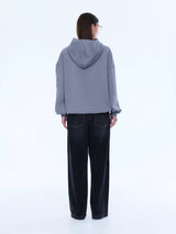 ENA PELLY - CASSIE OVERSIZED HOODIE - WASHED GREY