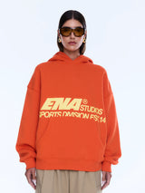 ENA PELLY - SOLEIL HOODIE - BURNT ORANGE