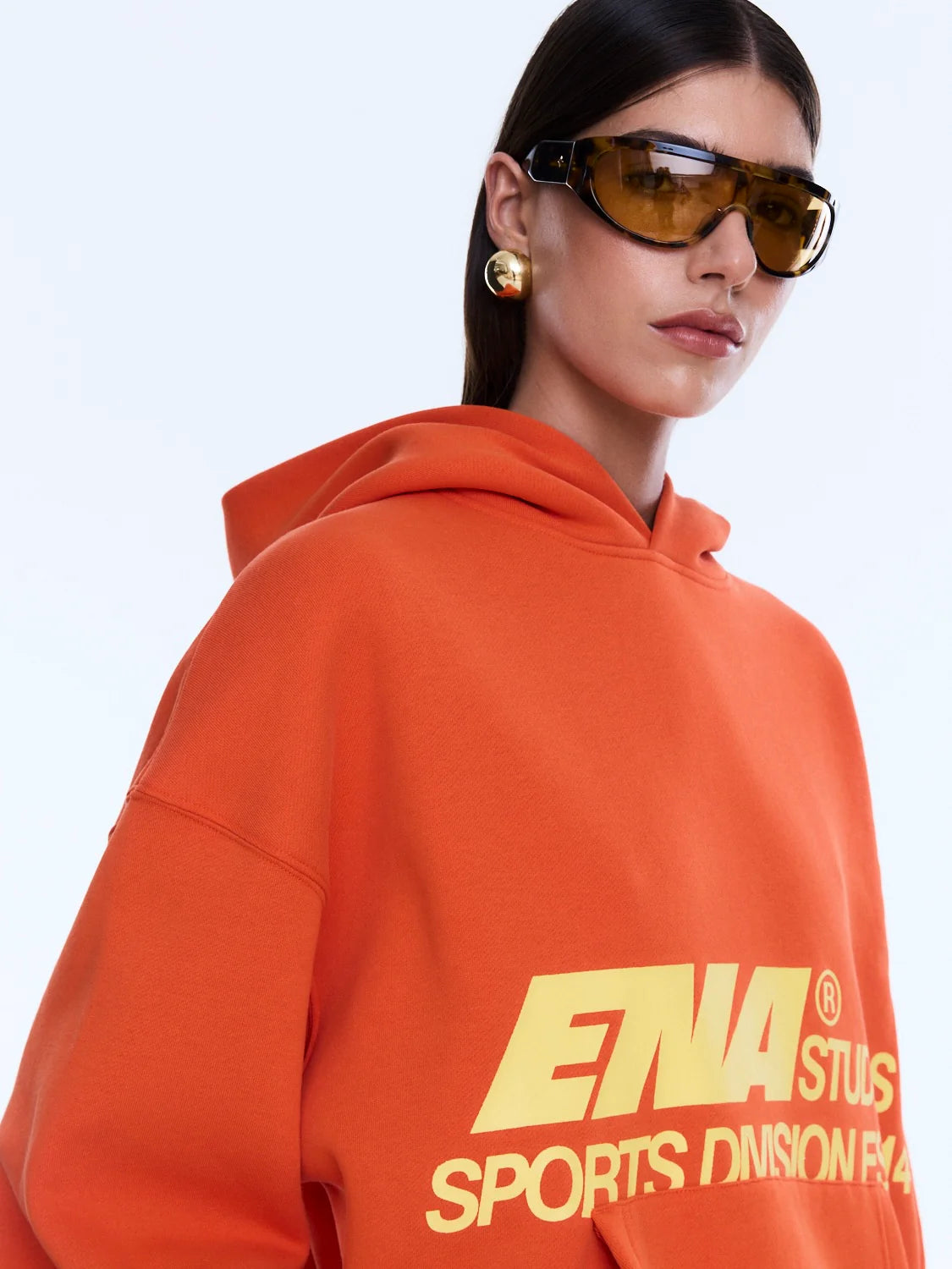 ENA PELLY - SOLEIL HOODIE - BURNT ORANGE