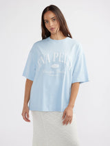 ENA PELLY - HERITAGE STUDIOS TEE - CAPRI WASH