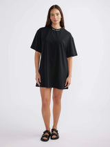 ENA PELLY - CASSIE TEE DRESS - BLACK