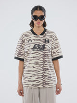 ENA PELLY - TIGER ENA TEAM TEE - TIGER PRINT