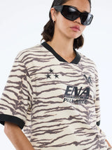 ENA PELLY - TIGER ENA TEAM TEE - TIGER PRINT