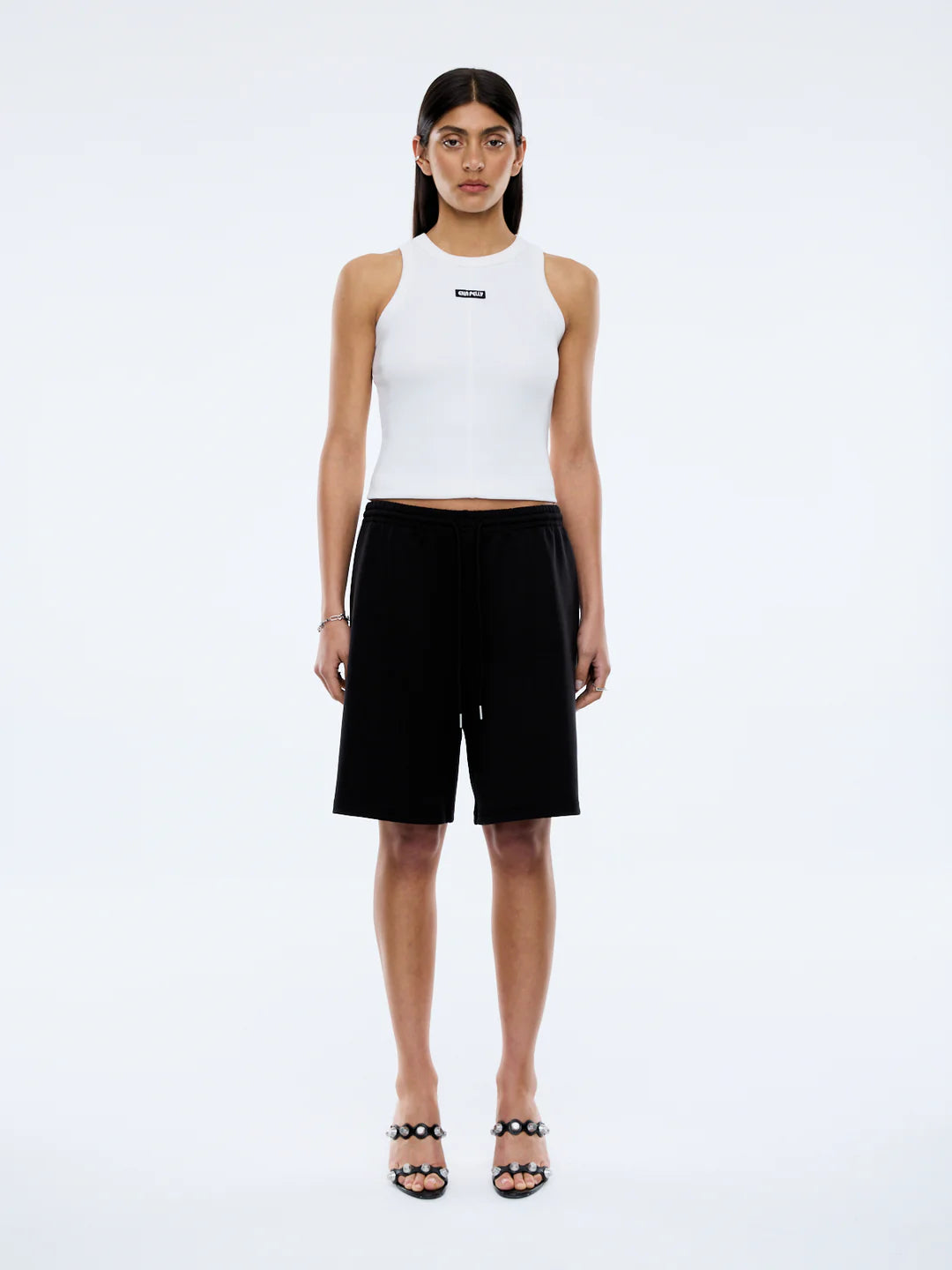 ENA PELLY - SARAH TRACK SHORT - VINTAGE BLACK