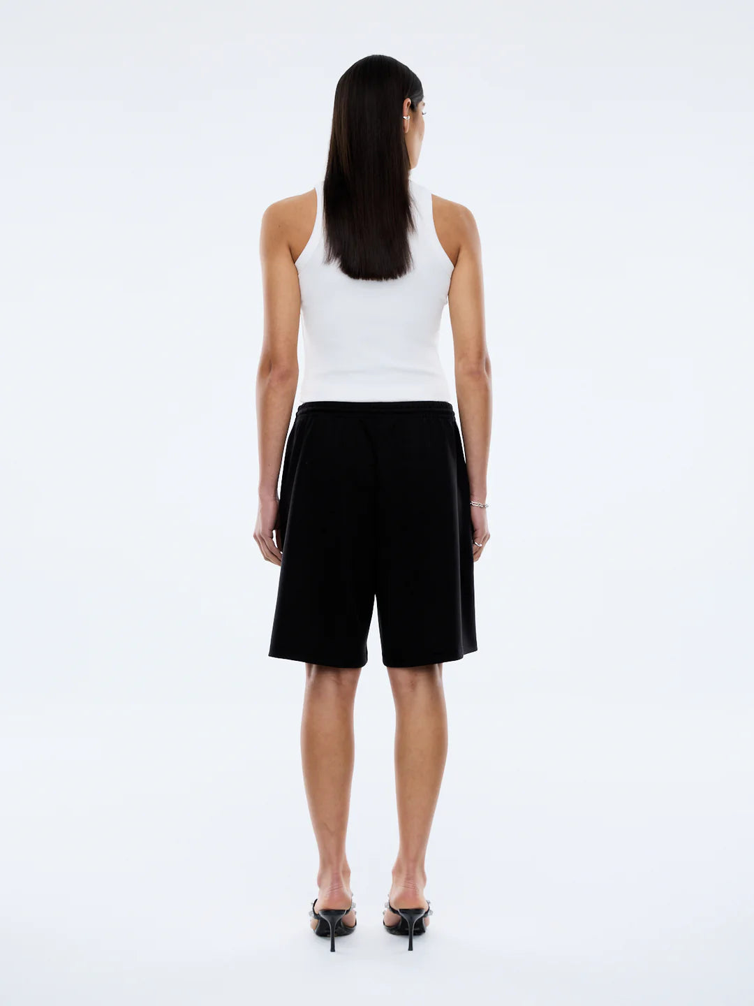 ENA PELLY - SARAH TRACK SHORT - VINTAGE BLACK