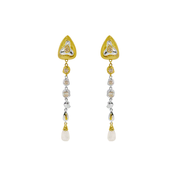 MOUNTAIN & MOON - ESTELLE EARRINGS - GOLD/SILVER