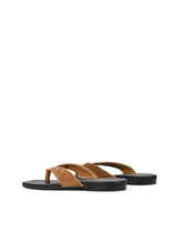SIREN - EVITA FLAT THONG - TOBACCO SUEDE