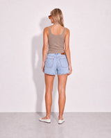 PRE ORDER - RAEF THE LABEL - GOLDIE HALTER TANK - LIGHT MOCHA