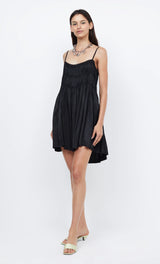 BEC & BRIDGE - DALI MINI SHIFT DRESS - BLACK