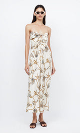 BEC & BRIDGE - BAYSIDE STRAPLESS MAXI DRESS - PARISIAN SHELL