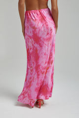 SUMMI SUMMI - RELAXED MAXI SKIRT - HISBISCUS