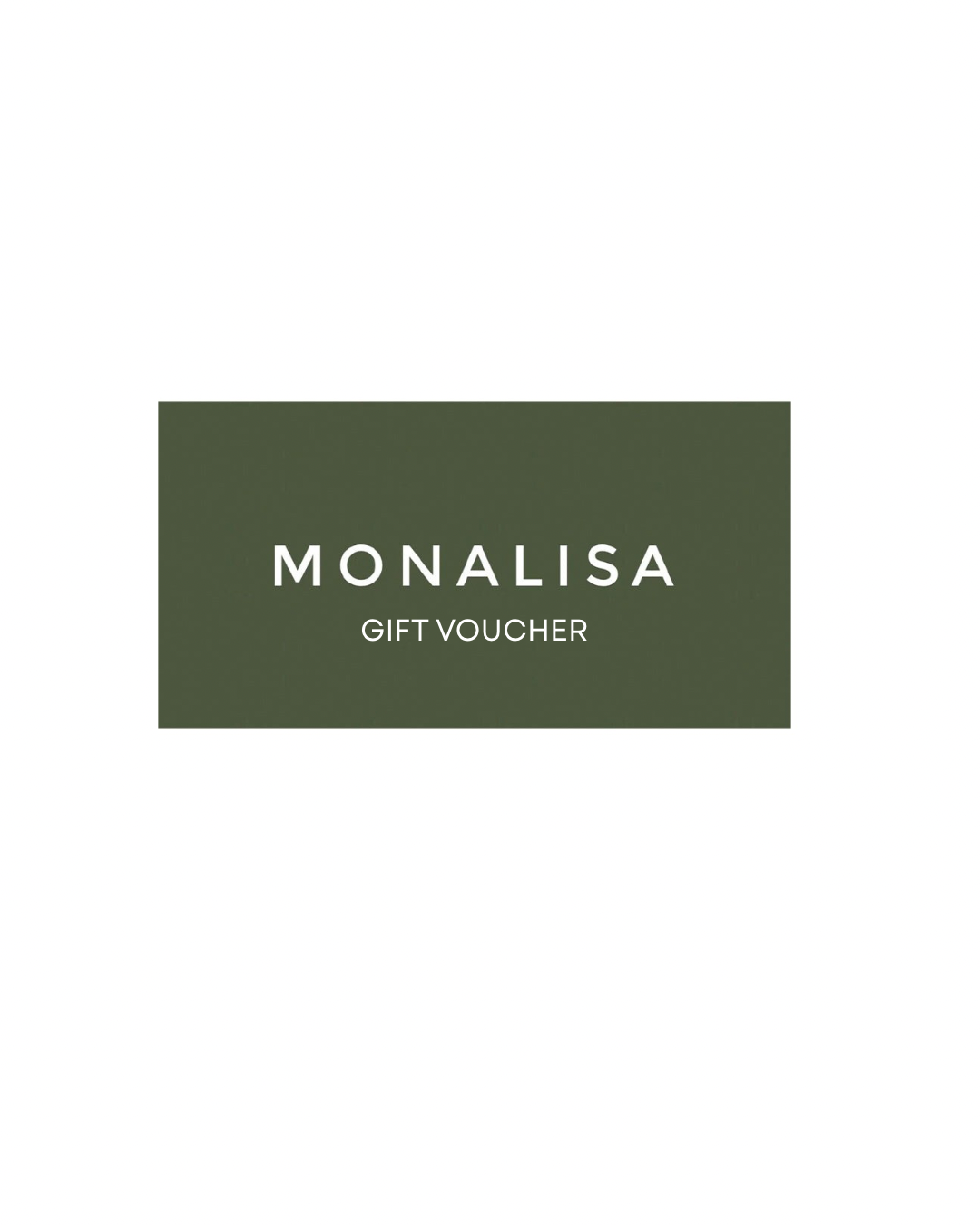 Monalisa Gift Voucher