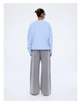 ENA PELLY - MILA OVERSIZED SWEATER - SOFT BLUE