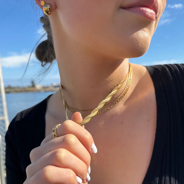EVER JEWELLERY - URBAN FLOW NECKLACE - GOLD