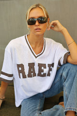 RAEF THE LABEL - KIRBY GRAPHIC TEE - WHITE CHOCOLATE