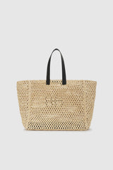 ANINE BING - LARGE RIO TOTE - NATURAL