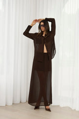 MARTIN - MILLIE SKIRT - CHOCOLATE