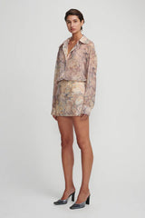 HANSEN & GRETEL - TELLER MINI SKIRT - ANTIQUE FLORAL