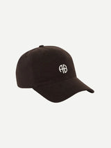 ANINE BING - JEREMY BASEBALL CAP - DEEP BROWN
