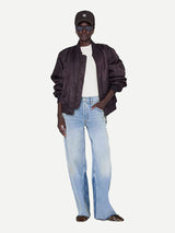 ANINE BING - JEREMY BASEBALL CAP - DEEP BROWN