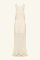 SHONA JOY - KIARA SHEER TANK MAXI DRESS - NATURAL/IVORY