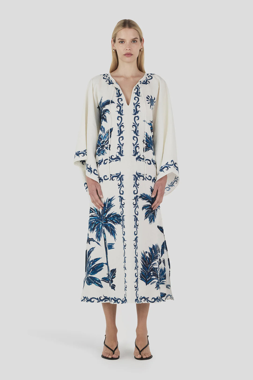 HANSEN & GRETEL - KIERA KAFTAN - BLUE HAWAII