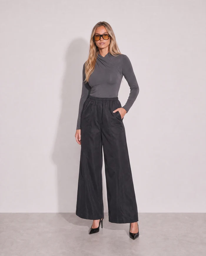 PRE ORDER - RAEF THE LABEL - KIT PULL ON PANT - BLACK