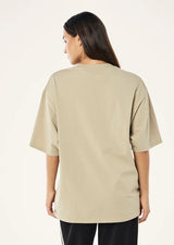 PE NATION - LAMONT TEE - WASHED BISCUIT