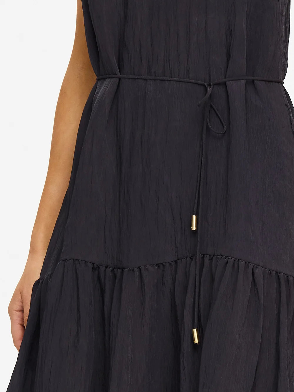 KIVARI - UMA MAXI DRESS - CHARCOAL