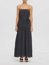 KIVARI - UMA MAXI DRESS - CHARCOAL