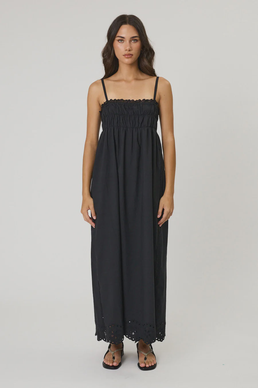REMAIN - LEILANI MAXI DRESS - BLACK