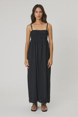 REMAIN - LEILANI MAXI DRESS - BLACK