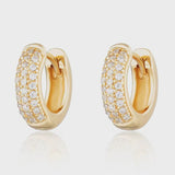 ZAYA - MIKA MINI PAVE HUGGIES