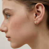 ZAYA - MIKA MINI PAVE HUGGIES