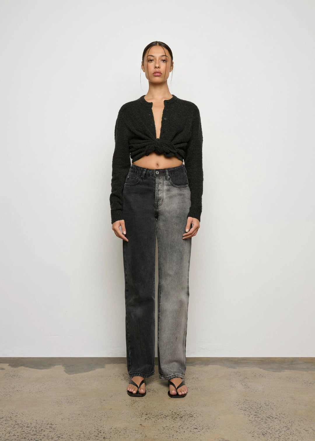 ONE OF OTHERS - MOSS CARDIGAN - BLACK