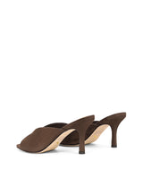 SIREN - MABEL POINT TOE MULES - CHOCOLATE BROWN SUEDE