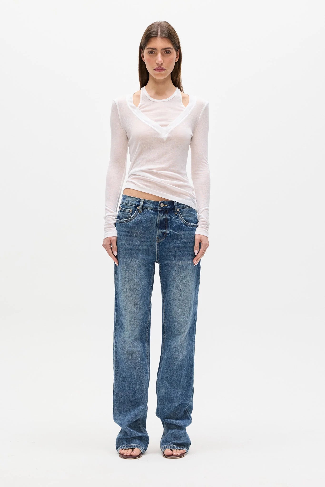 BAYSE - MAELIS TOP - WHITE