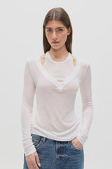 BAYSE - MAELIS TOP - WHITE