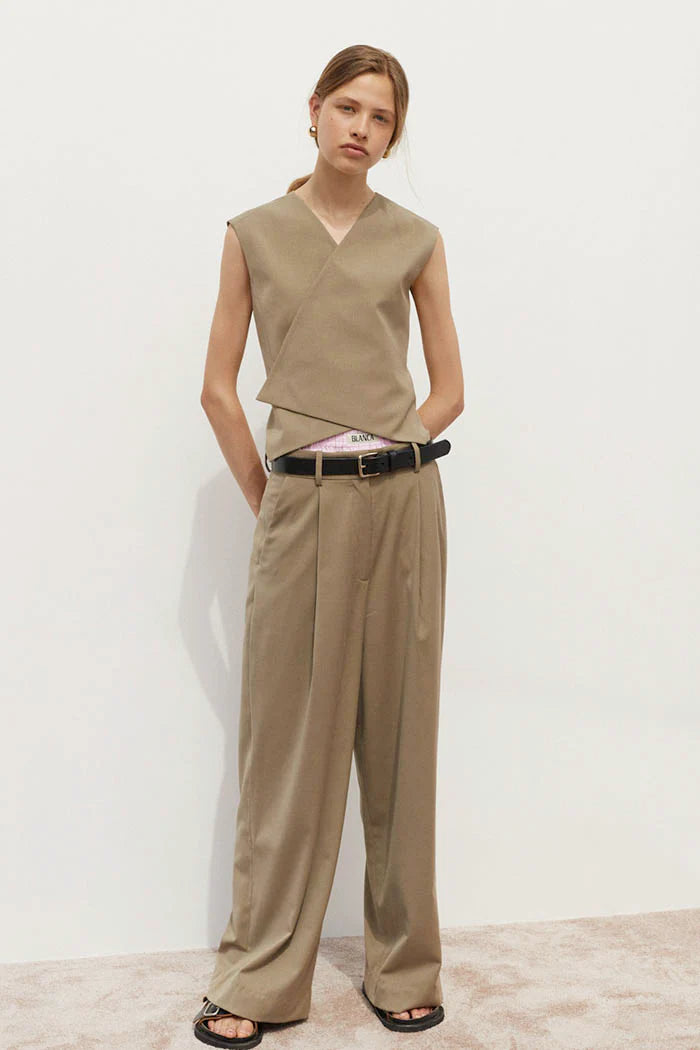 BLANCA - MARINA TROUSERS - BEIGE