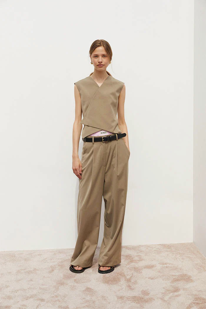 BLANCA - MARINA TROUSERS - BEIGE