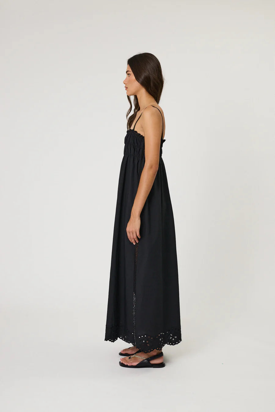REMAIN - LEILANI MAXI DRESS - BLACK