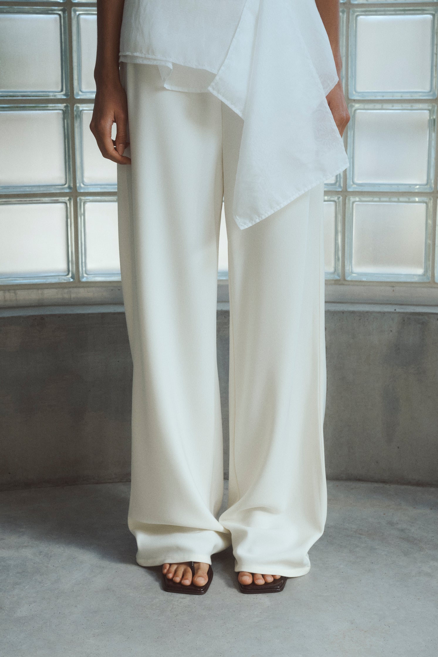 ONE OF OTHERS - KENNEDY PANT - OFF WHITE